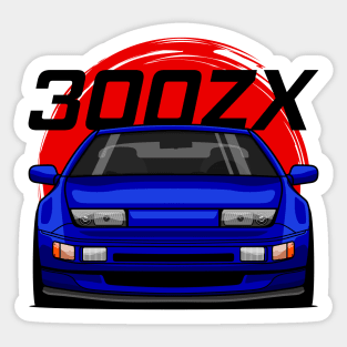 Blue 300ZX Z32 Sticker